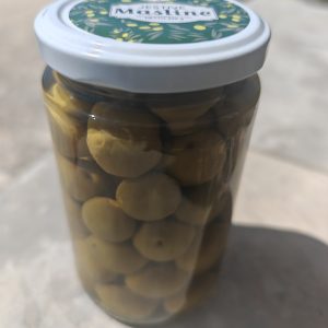 Zelene  masline u teglici